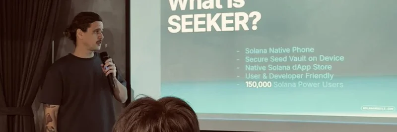 Chase Ebner Purple Pills Bangkok Founders on Solana Seeker at Superteam Accelerator